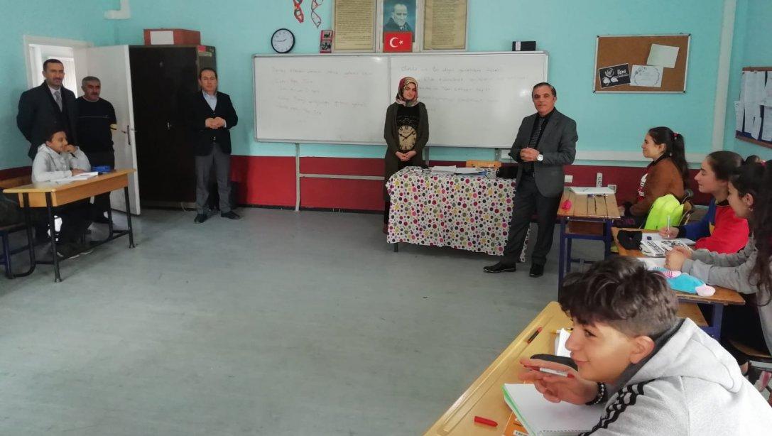 Milli Eğitim Müdürümüz Sayın Nihat ÖZTÜRK Direkli İlkokulu ve Direkli Ortaokulu'nu Ziyaret Ettiler